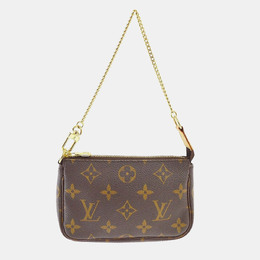 Louis Vuitton: Коричневая сумка  Pochette Accessoires