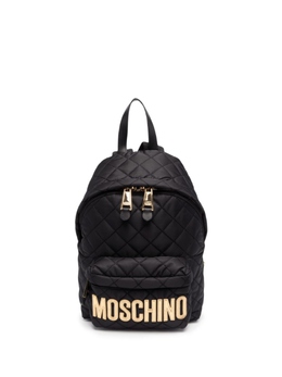 Moschino: Чёрный рюкзак 