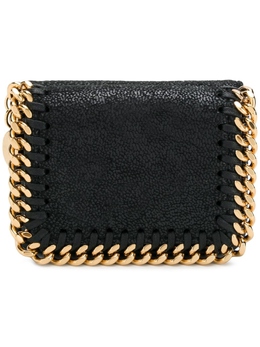 Stella McCartney: Чёрный кошелёк  Falabella