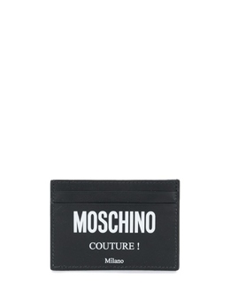 Moschino: Чёрный картхолдер 