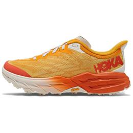 Hoka One One: Жёлтые кроссовки 