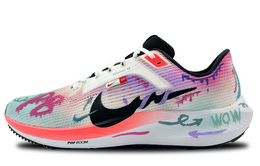 Nike: Фиолетовые кроссовки  Air Zoom