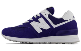 New Balance: Голубые кроссовки  574