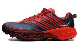 Hoka One One: Оранжевые кроссовки 