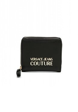 Versace Jeans Couture: Чёрный кошелёк 