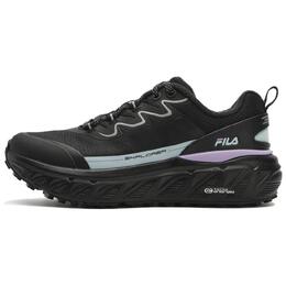 Fila: Чёрные кроссовки 