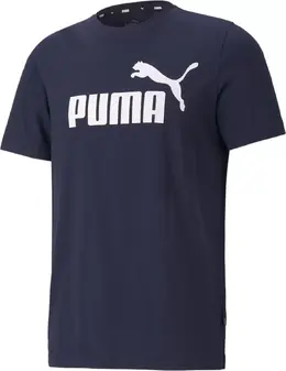 PUMA: Синяя футболка  Ess