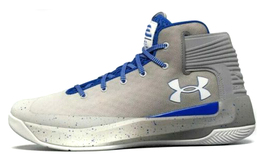 Under Armour: Серые кроссовки  Curry 3