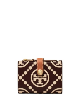 Tory Burch: Коричневый кошелёк 