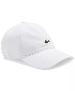 Lacoste: Белая кепка 