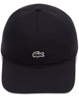 Lacoste: Чёрная кепка 