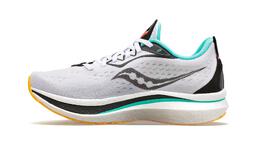 Saucony: Белые кроссовки  Endorphin Speed 2