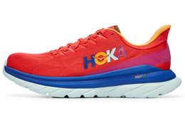 Hoka One One: Оранжевые кроссовки 