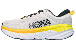 Hoka One One: Жёлтые кроссовки 