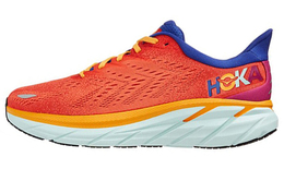 Hoka One One: Оранжевые кроссовки 