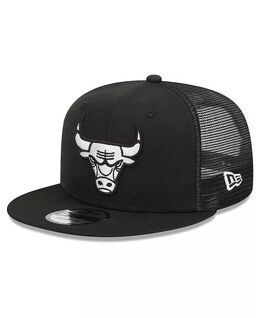 NEW ERA: Чёрная кепка  Chicago Bulls