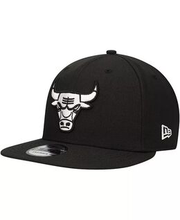 NEW ERA: Чёрная кепка  Chicago Bulls