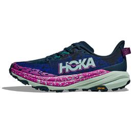 Hoka One One: Голубые кроссовки 