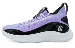 Under Armour: Фиолетовые кроссовки  Curry 8