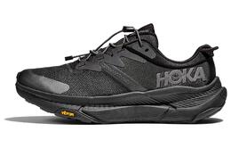 Hoka One One: Чёрные кроссовки 