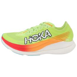 Hoka One One: Зелёные кроссовки 