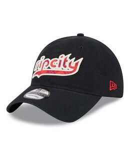 NEW ERA: Чёрные кроссовки  9Twenty