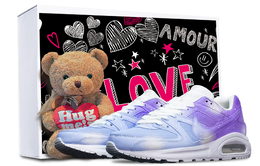 Nike: Фиолетовые кроссовки  Air Max
