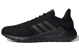 Adidas: Чёрные кроссовки 