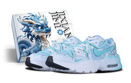 Nike: Зелёные кроссовки  Air Max