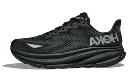 Hoka One One: Чёрные кроссовки 