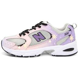 New Balance: Фиолетовые кроссовки  530