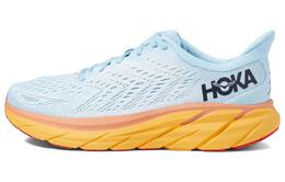 Hoka One One: Оранжевые кроссовки 