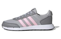Adidas: Серые кроссовки 