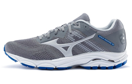 Mizuno: Серые кроссовки 