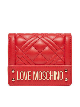 LOVE MOSCHINO: Красный кошелёк 