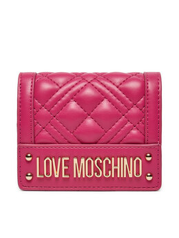 LOVE MOSCHINO: Розовый кошелёк 