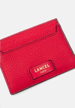 LANCEL: Красный кошелёк 