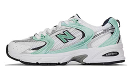 New Balance: Белые кроссовки  530