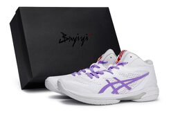 Asics: Фиолетовые кроссовки  Gel