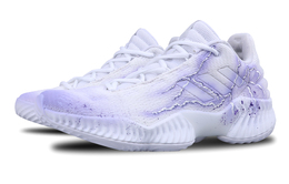 Adidas: Фиолетовые кроссовки 