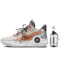 Nike: Серые кроссовки 