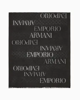 Emporio Armani: Чёрный шарф 