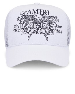 Amiri: Белая кепка  Trucker