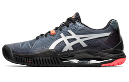 Asics: Чёрные кроссовки  Gel-Resolution 8