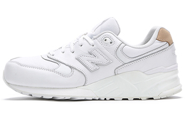 New Balance: Белые кроссовки 