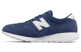 New Balance: Синие кроссовки 
