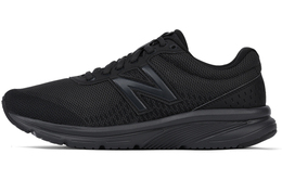 New Balance: Чёрные кроссовки 