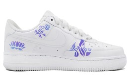 Nike: Голубые кроссовки  Air Force 1