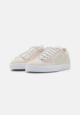 PUMA: Бежевые кроссовки  Suede Classic