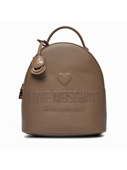 LOVE MOSCHINO: Коричневый рюкзак 